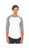 2-Pack Triblend Raglan Baseball Shirts White Body / Dark Arms Made in USA 20060 (Copy)
