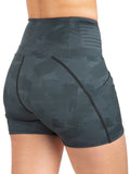 Sale: Blackout Camo Flag Performance Pocketed Sport Short 491WBOB Made in USA