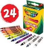 Sale: Crayola Classic Color Crayons, 2-Pack of 24 Count Boxes, Made in USA