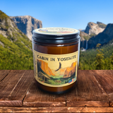 2-Pack of Cabin in Yosemite | Palo Santo Amber Candle: 4 OZ.