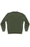 2-Pack of Cotton Crew Neck Sweatshirt Made in USA 13159