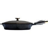 Finex 10" Cast Iron Skillet With Lid SKU: SL10-10001 Made in USA