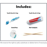 New: 2-Pack of Dental Kits: Perfect Oral Care Companion for On-the-Go Made in USA
