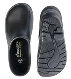 Women's Premium Clogs, Solid Black by Sloggers Made in USA