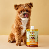 2-Pack of 8.2oz Dog Peanut Butter Squeeze Packs - Made in USA