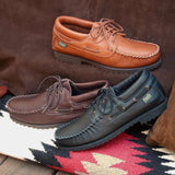 Sale: New Men's Lace-up Shoes - Cushion-Flex Soles #497-CFS Deerskin Leather Made in USA