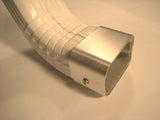 2-Pack 2x3 Downspout Shield for String Trimmer Protection, 2" X 3"  Made in USA