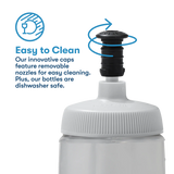 Clearance: Sports Insulated Water Bottle 20 oz Contender Charcoal by Polar Bottle Made in USA