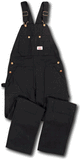 Black Extra Heavy Duty Black Cotton Duck Overall by ROUND HOUSE® Made in USA 383