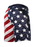 Sale: Men's Board Short USA Flag by WSI Sports Swimsuit Bathing Suit Made in USA 362BSTU