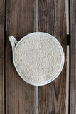 Pair of 100% Cotton Round Pot Holder