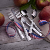 Liberty Patriotic Stainless Flatware - 45 Piece Set Made in USA
